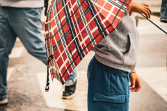 Umbrella Child in Paris
